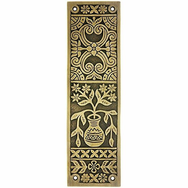 Brass Accents 3 x 12 in. Push Plate Set, Stainless Steel A07-P6320-630